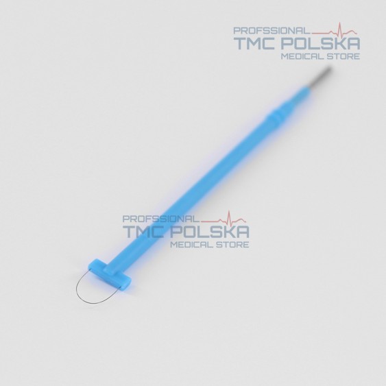 Elektroda kulkowa prosta - długa Ø 5mm 14 cm, elektroda prosta kulka, 152-165 - 14 cm, 2.4mm do diatermii chirurgicznej SURTRON